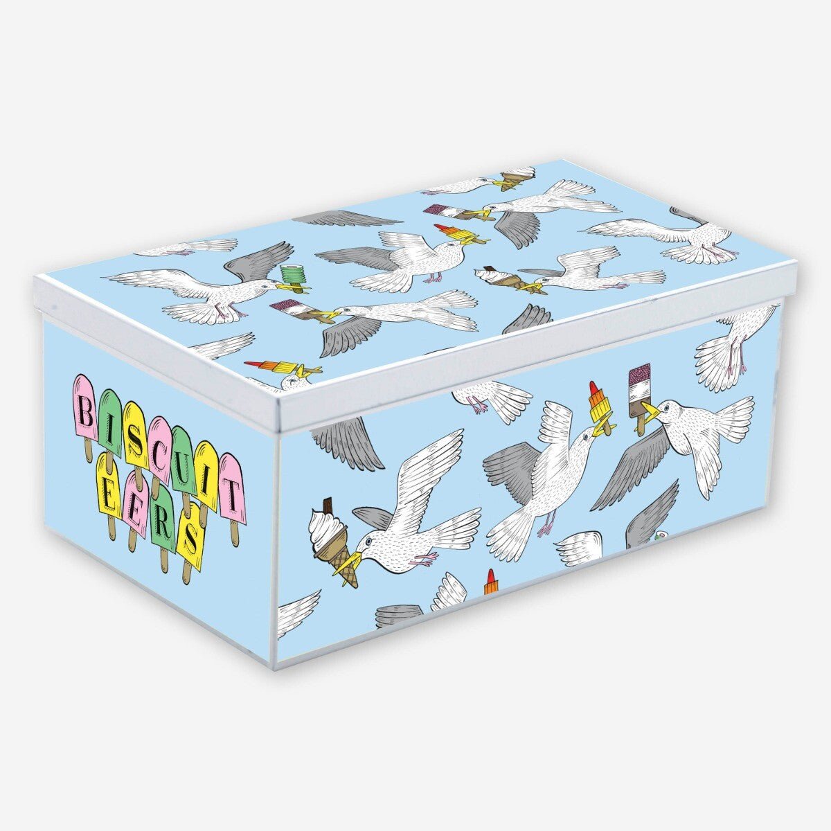 Ice Lollies Biscuit Tin - Biscuiteers