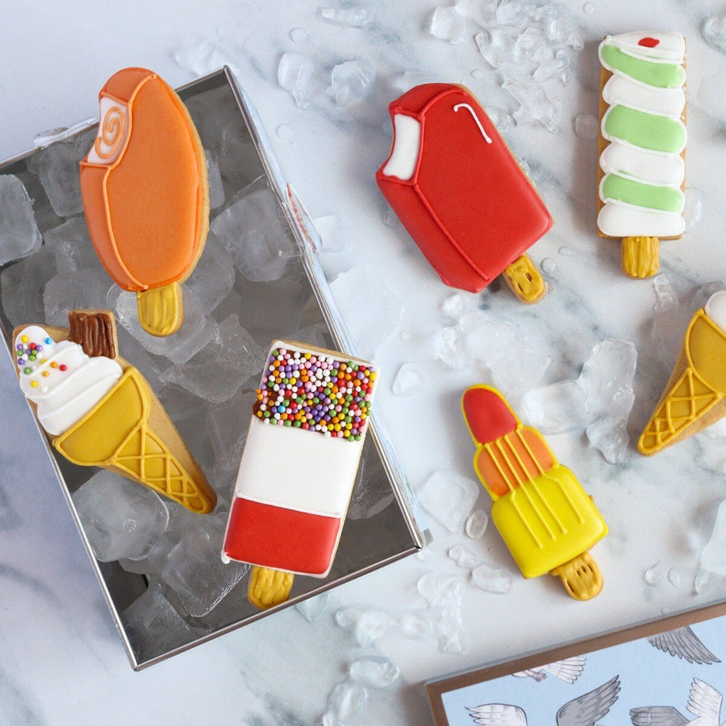 Ice Lollies Biscuit Tin - Biscuiteers