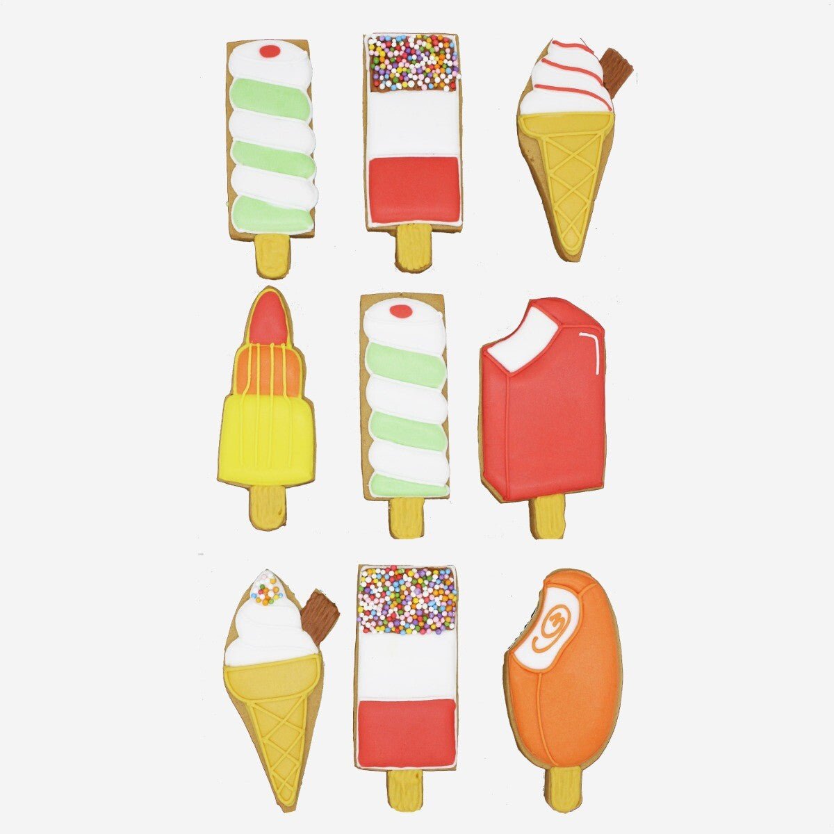 Ice Lollies Biscuit Tin - Biscuiteers