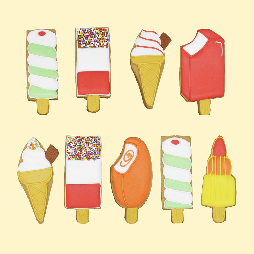 Ice Lollies Biscuit Tin - Biscuiteers