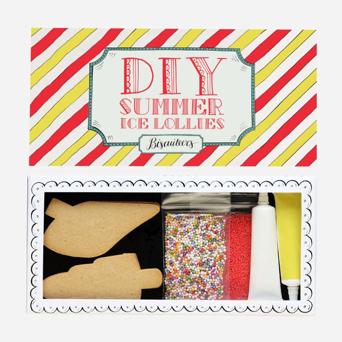 Ice Lollies Letterbox Diy Kit - Biscuiteers