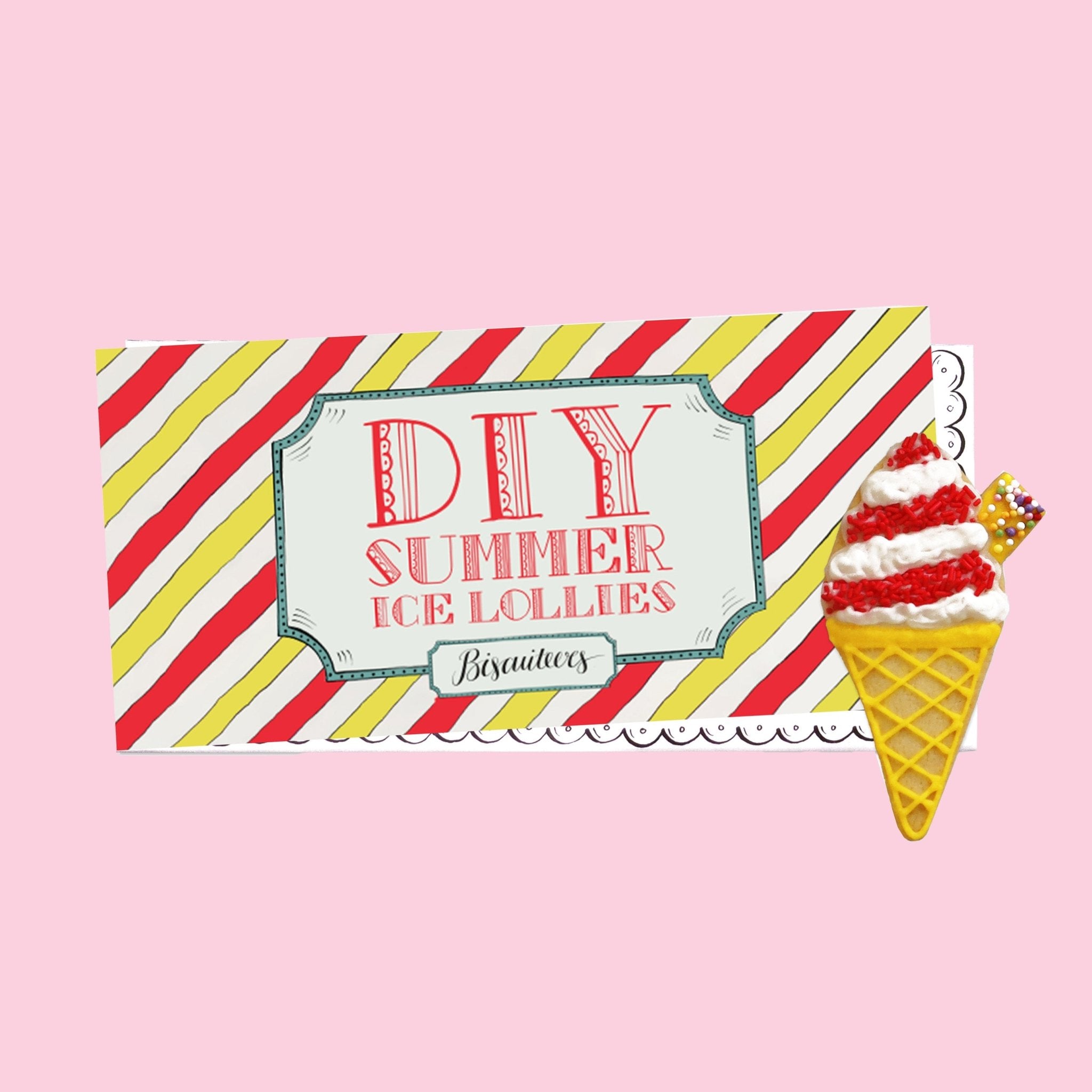 Ice Lollies Letterbox DIY Kit - Biscuiteers