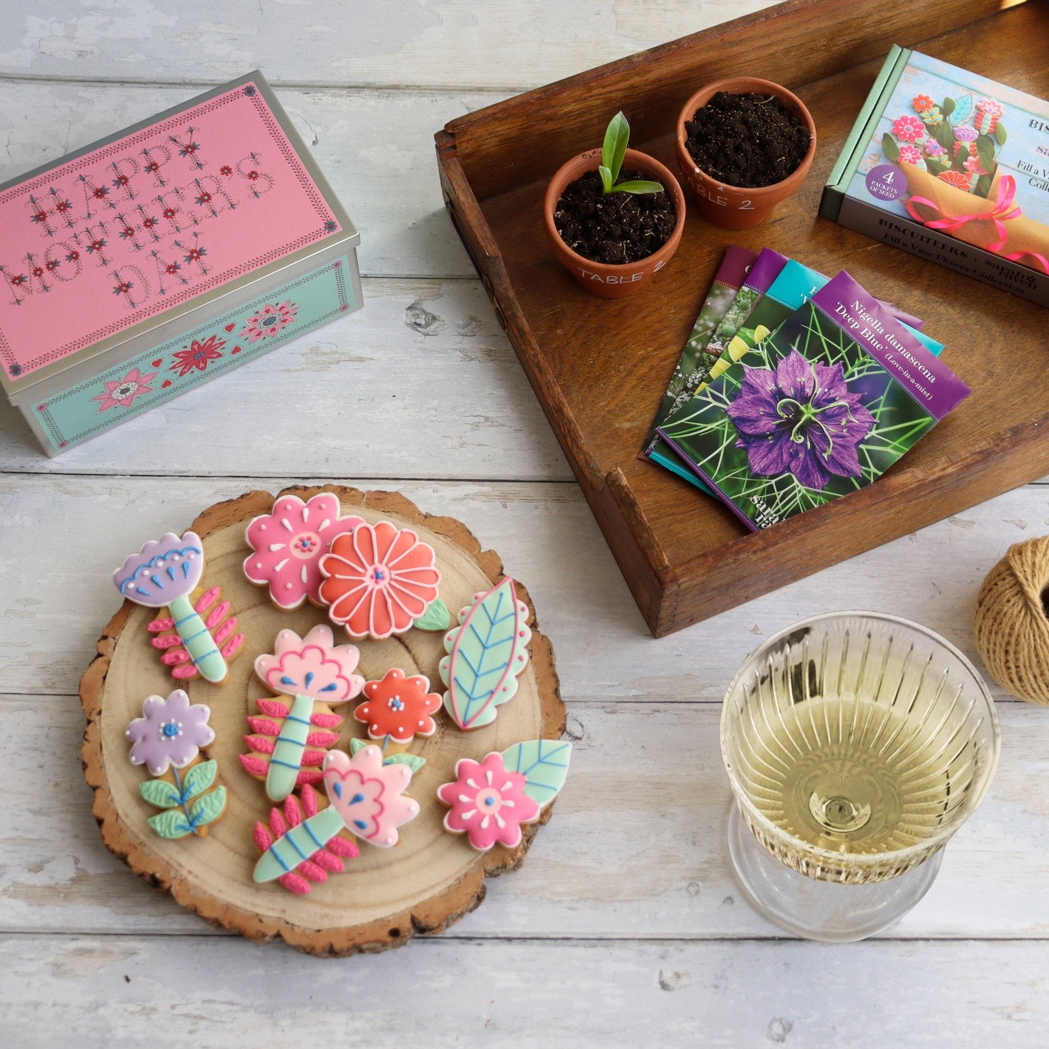 I'd Pick You Mum Hamper - Biscuiteers