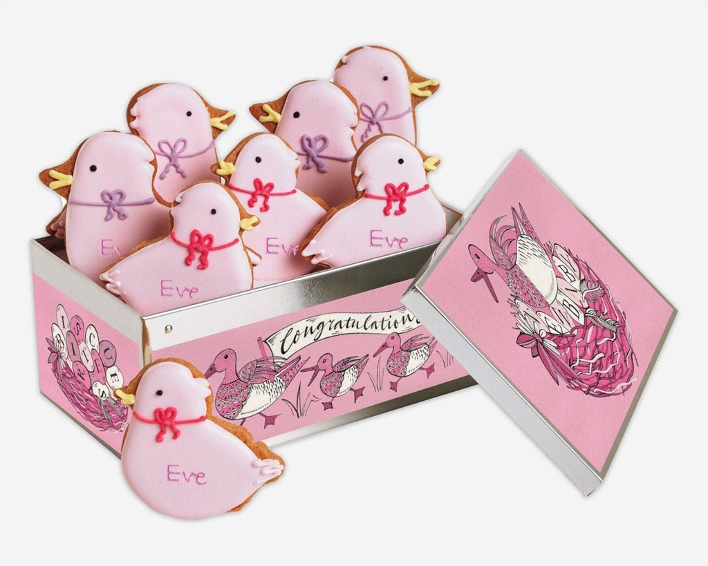 It's A Girl Gift Box - Biscuiteers