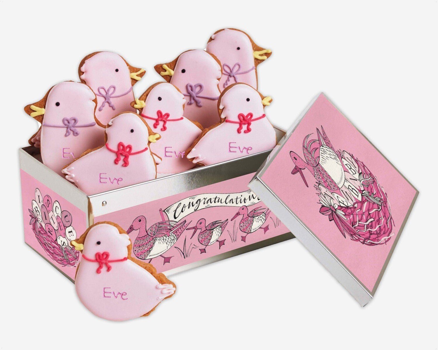 It's A Girl Gift Box - Biscuiteers