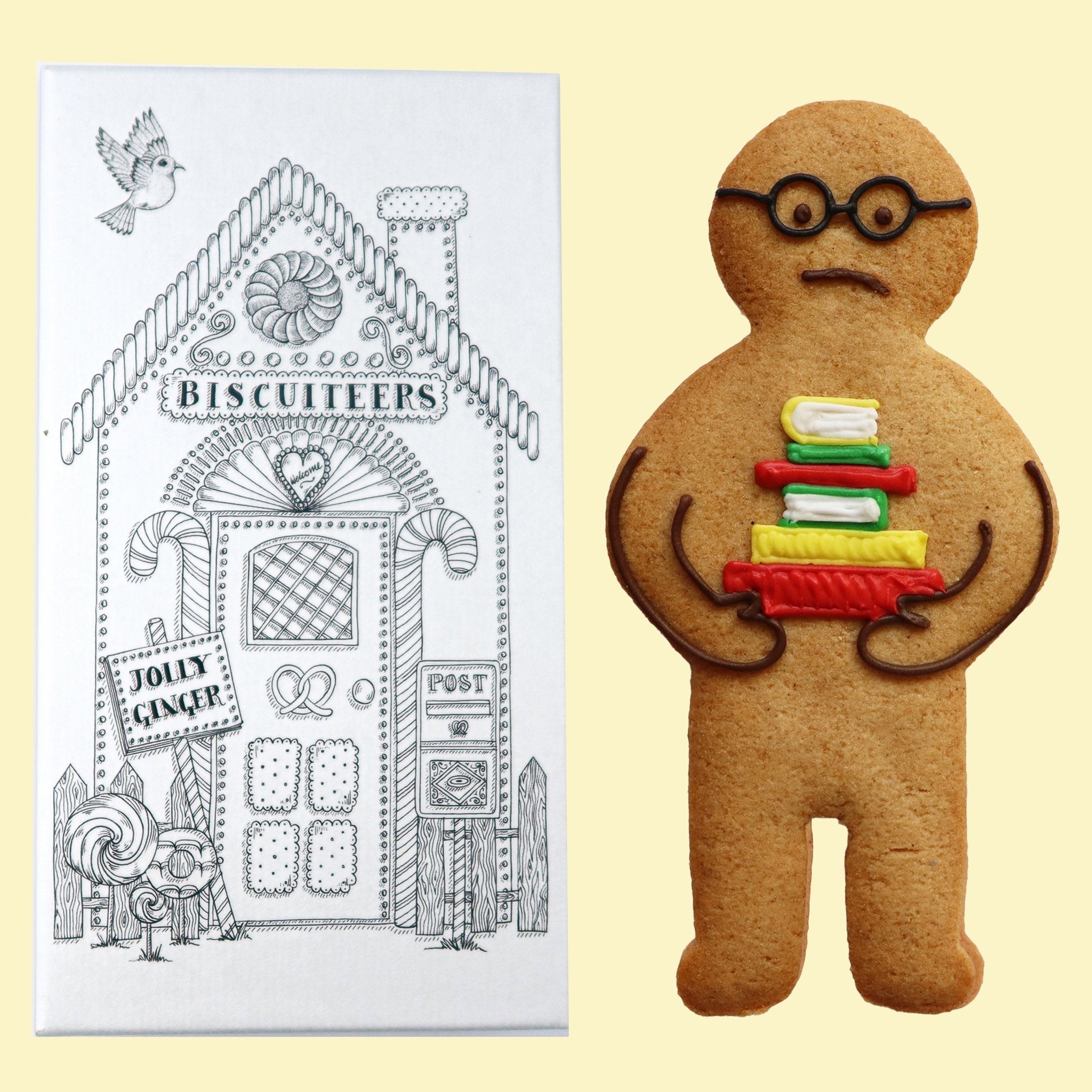 Jolly Hardworking Ginger - Biscuiteers