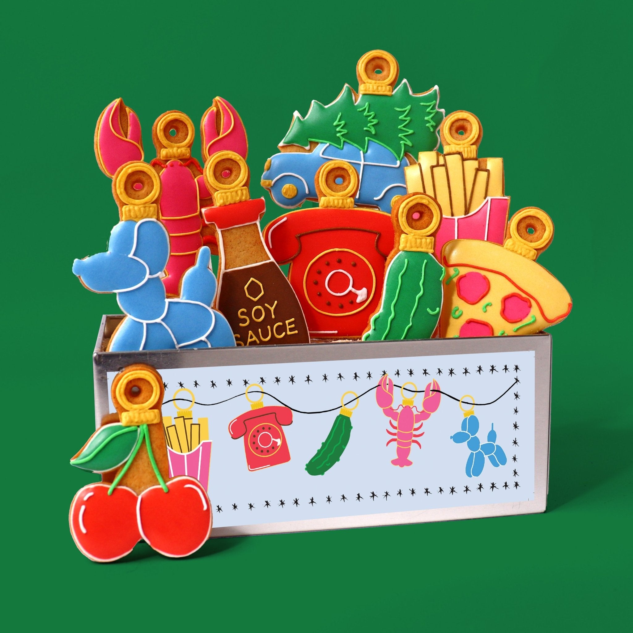 Kitsch Decorations Biscuit Tin - Biscuiteers