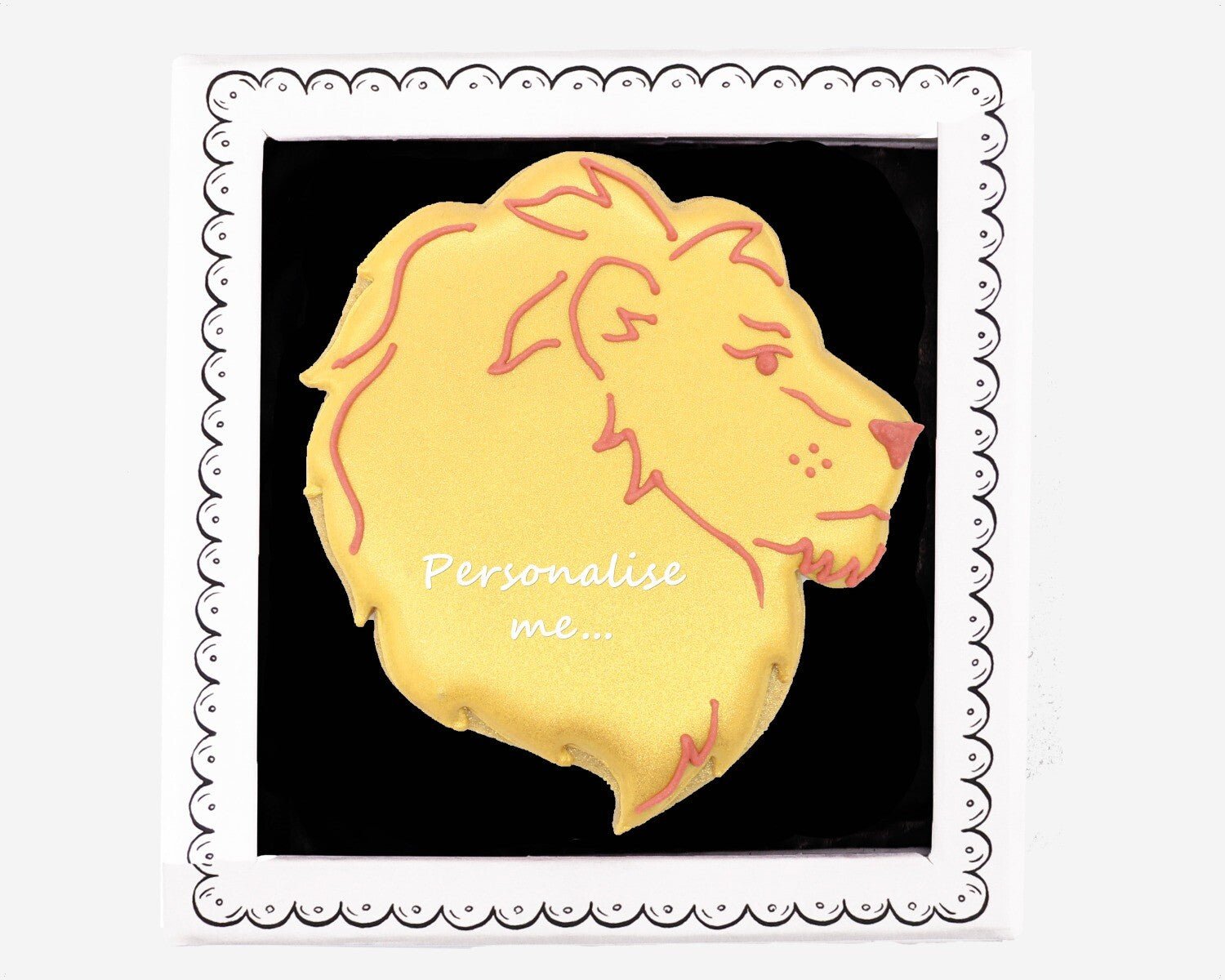 Leo Horoscope Letterbox Biscuit - Biscuiteers