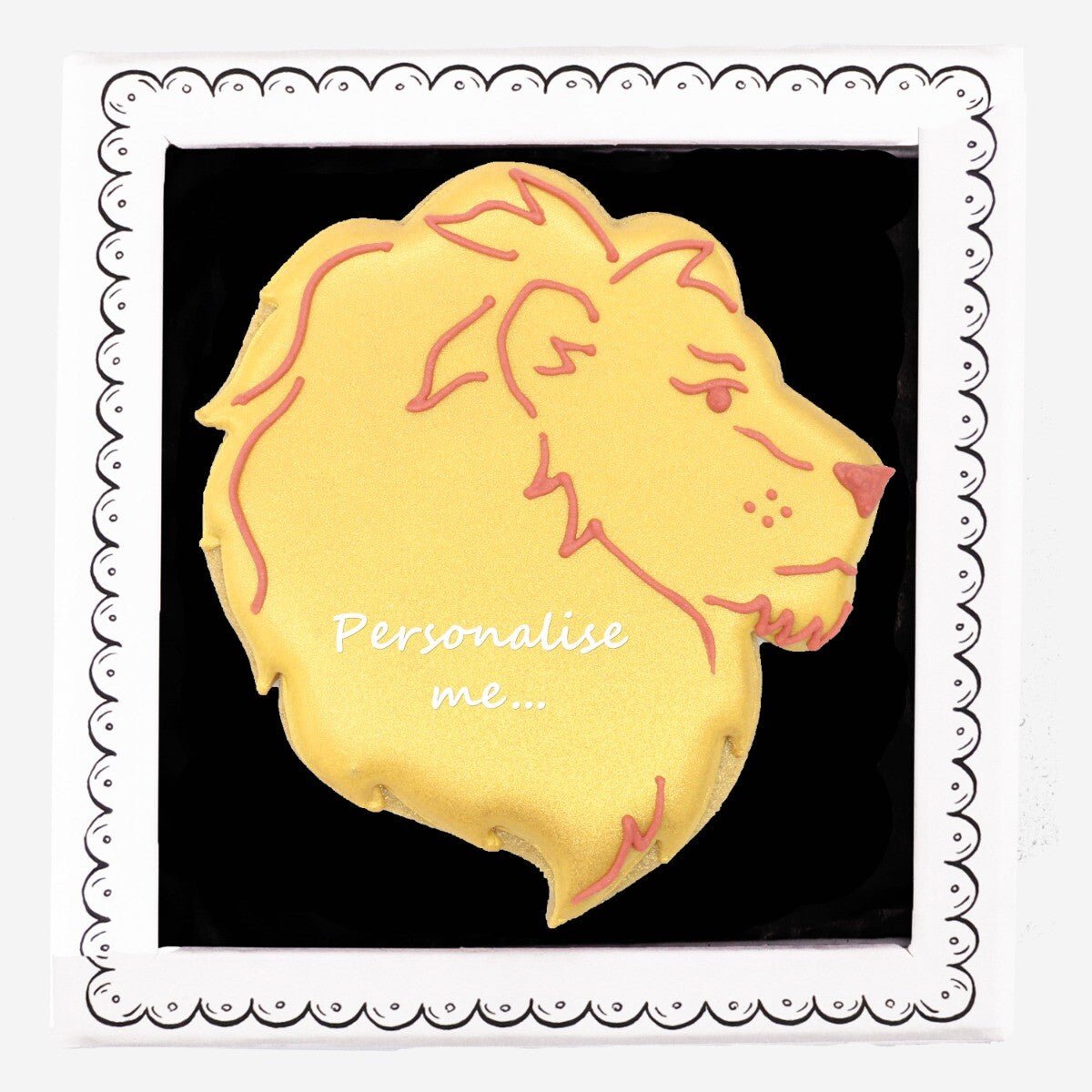 Leo Horoscope Letterbox Biscuit - Biscuiteers