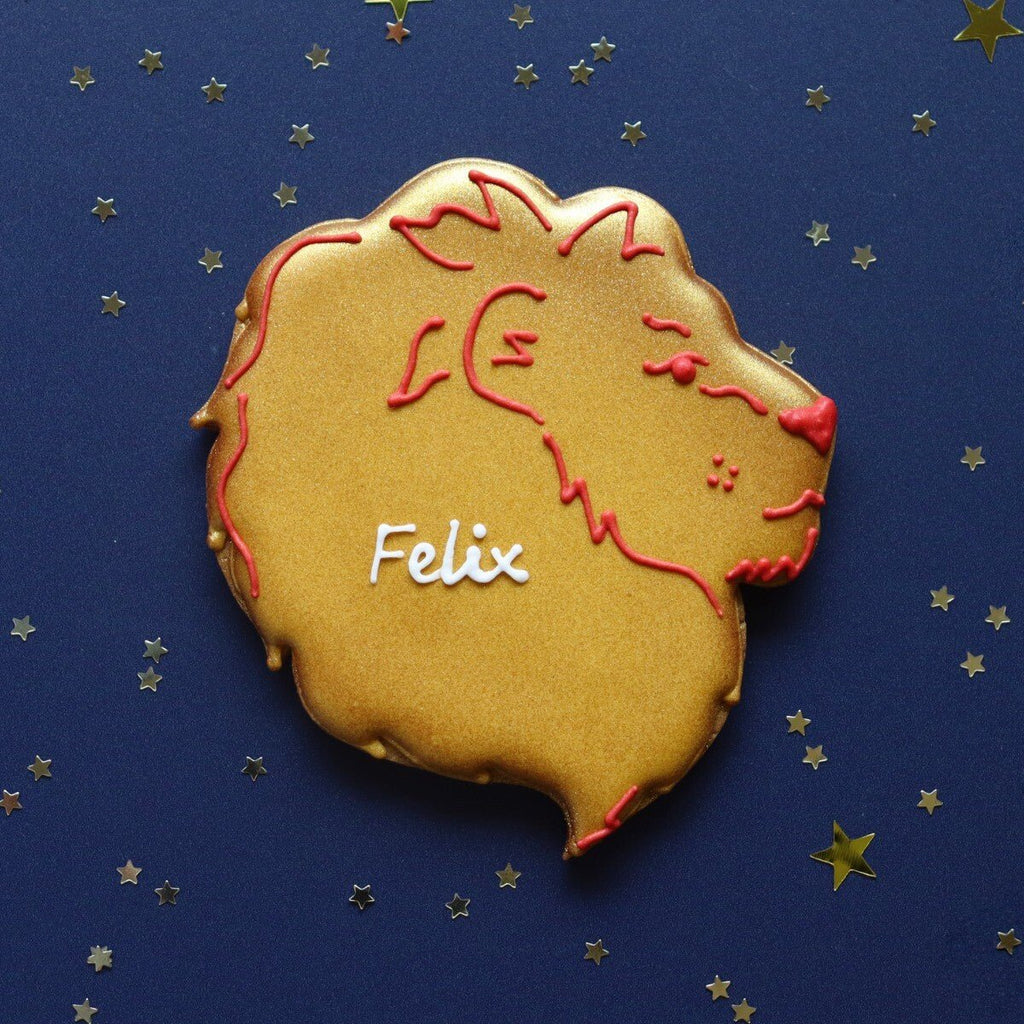 Leo Horoscope Letterbox Biscuit - Biscuiteers