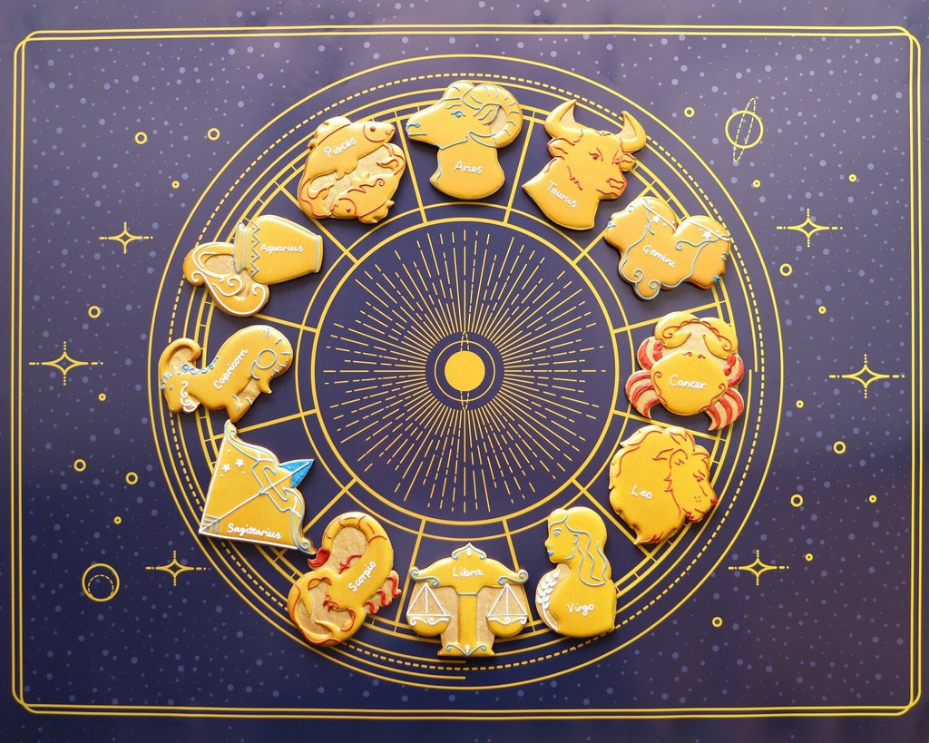 Leo Horoscope Letterbox Biscuit - Biscuiteers