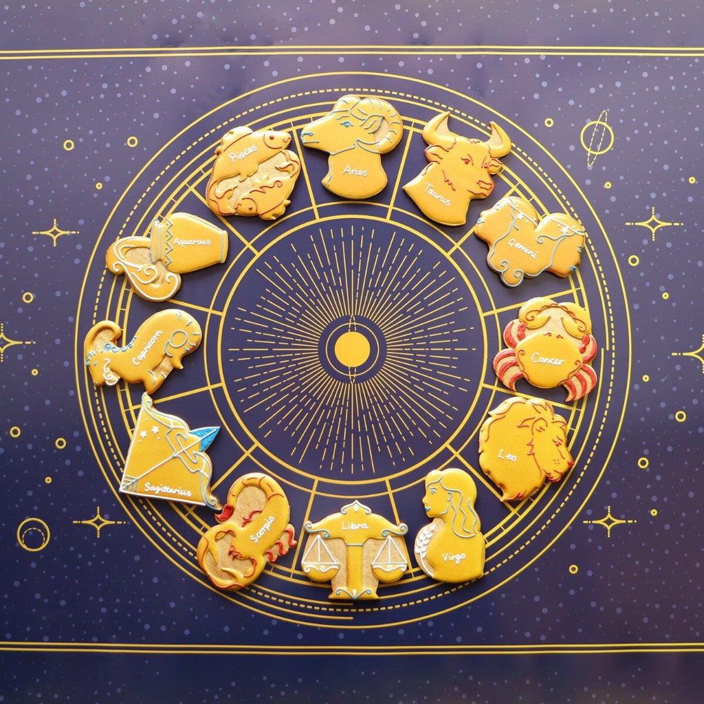 Leo Horoscope Letterbox Biscuit - Biscuiteers