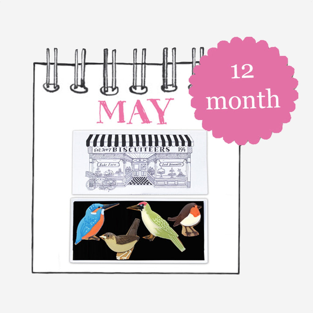 Letterbox Biscuits 12 Month Subscription - Biscuiteers