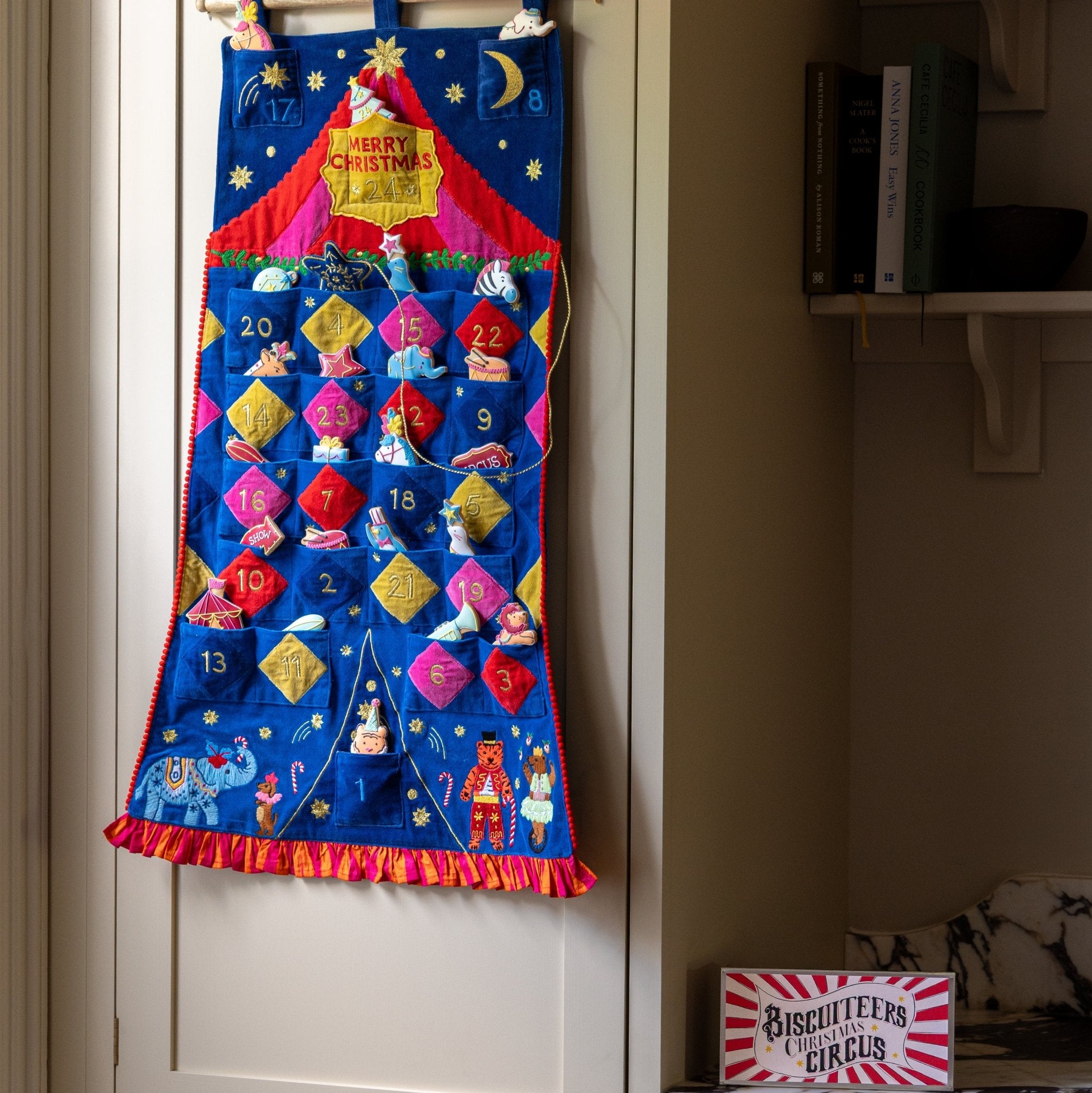 Limited Edition Biscuiteers Advent Calendar By Graham and Green - Biscuiteers