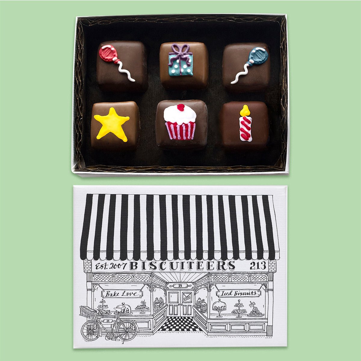 Little Box Birthday Chocolates - Biscuiteers