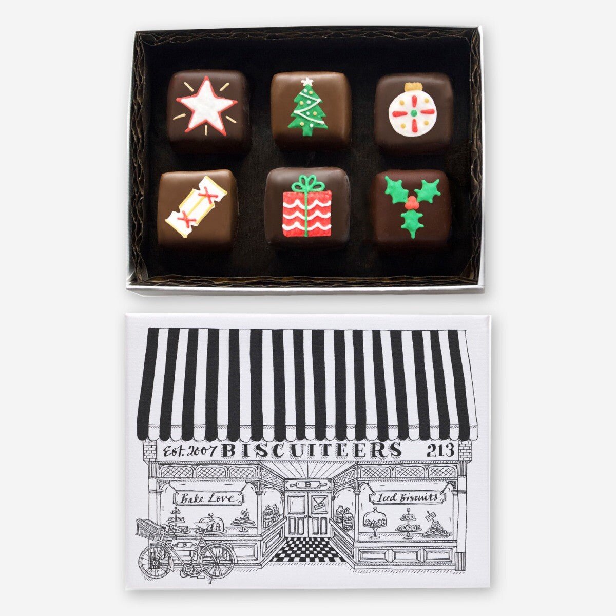 Little Box Christmas Chocolates - Biscuiteers