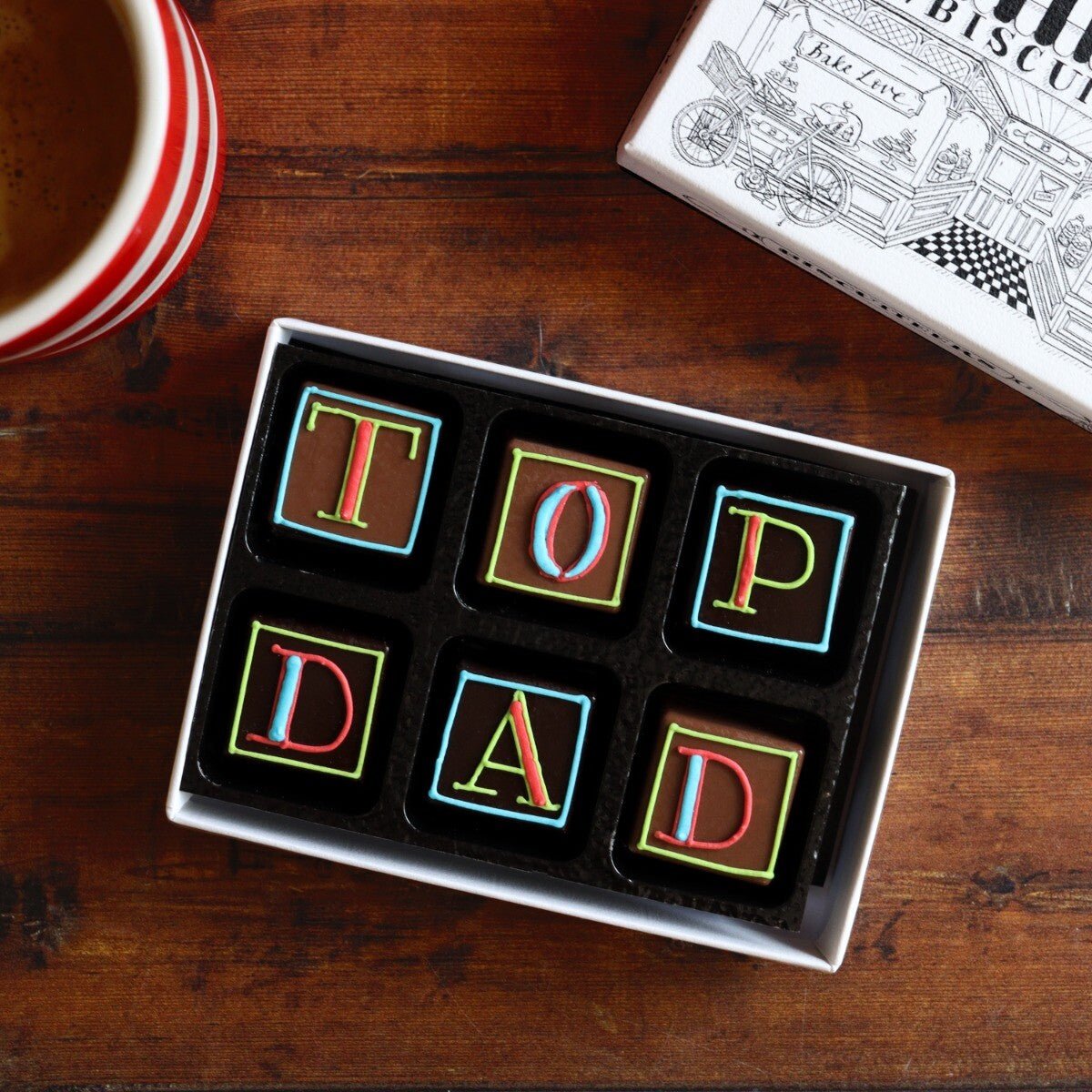 Little Box I Love You Dad Chocolates - Biscuiteers