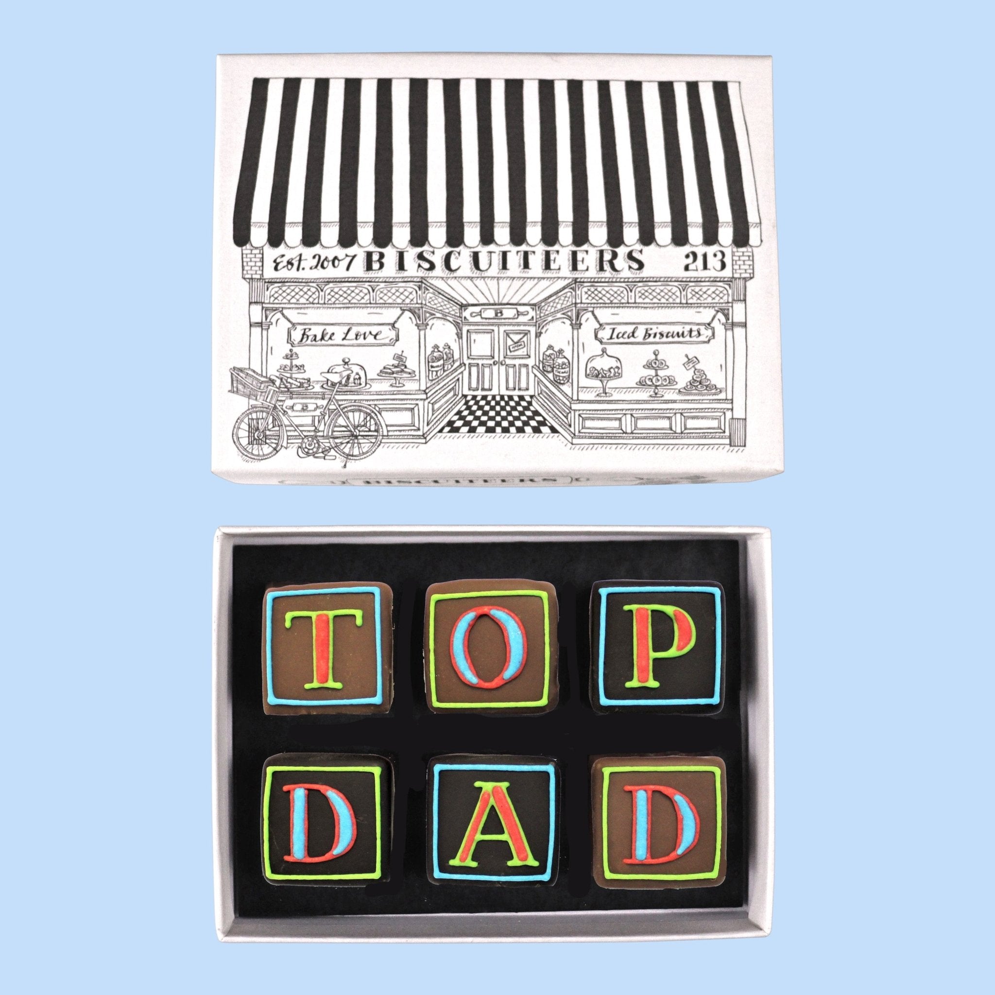 Little Box I Love You Dad Chocolates - Biscuiteers