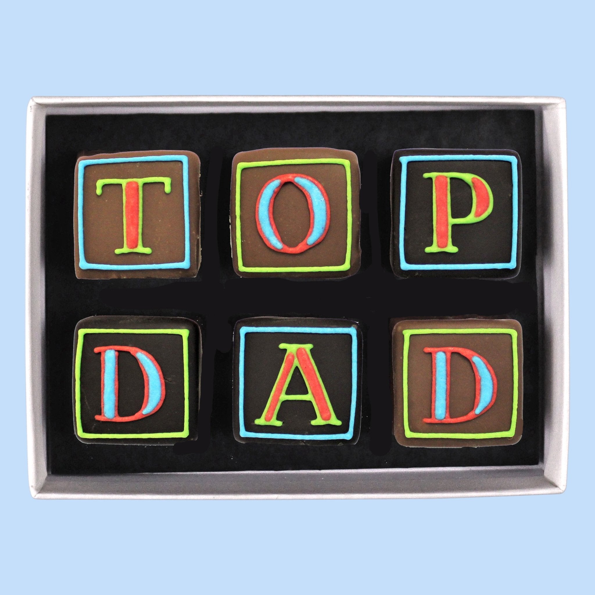 Little Box I Love You Dad Chocolates - Biscuiteers