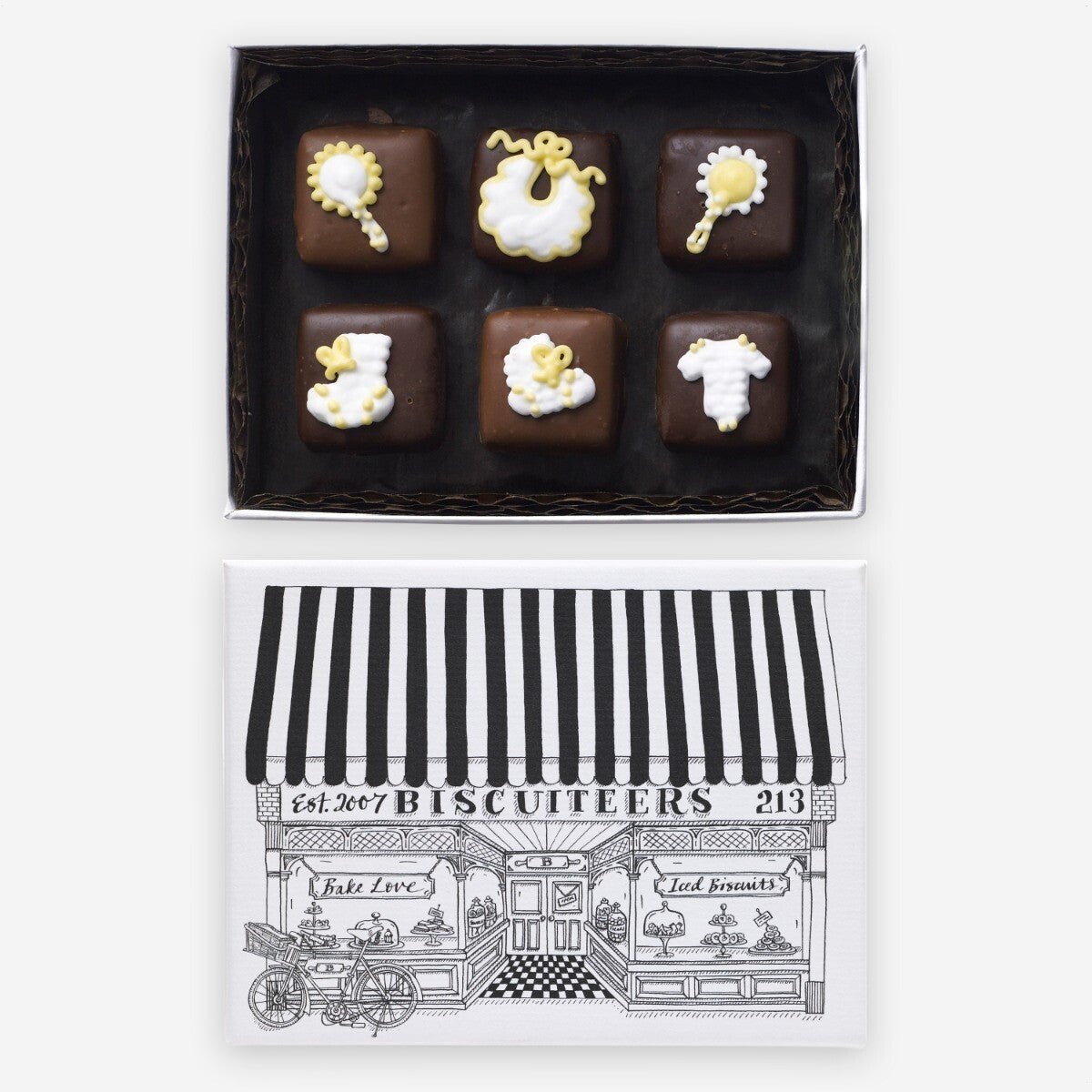Little Box New Baby Chocs - Biscuiteers