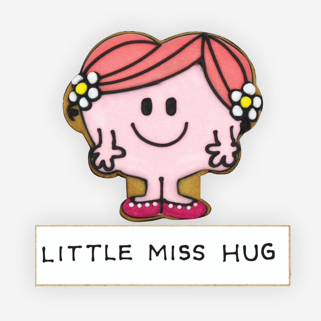 Little Miss Hug Letterbox Biscuit - Biscuiteers