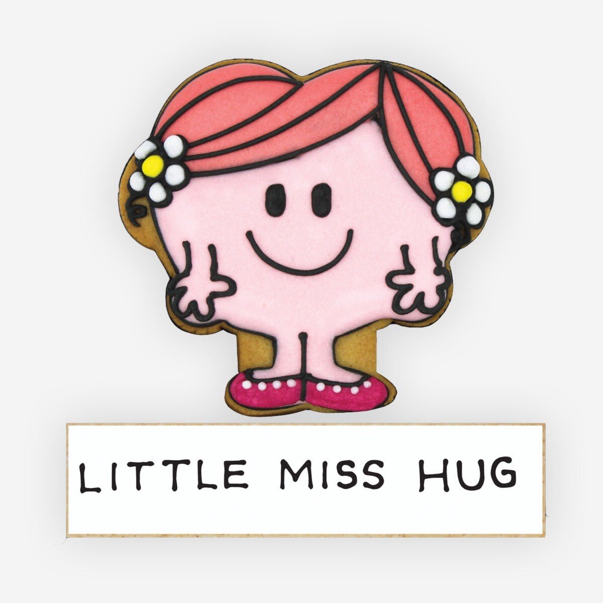 Little Miss Hug Letterbox Biscuit - Biscuiteers