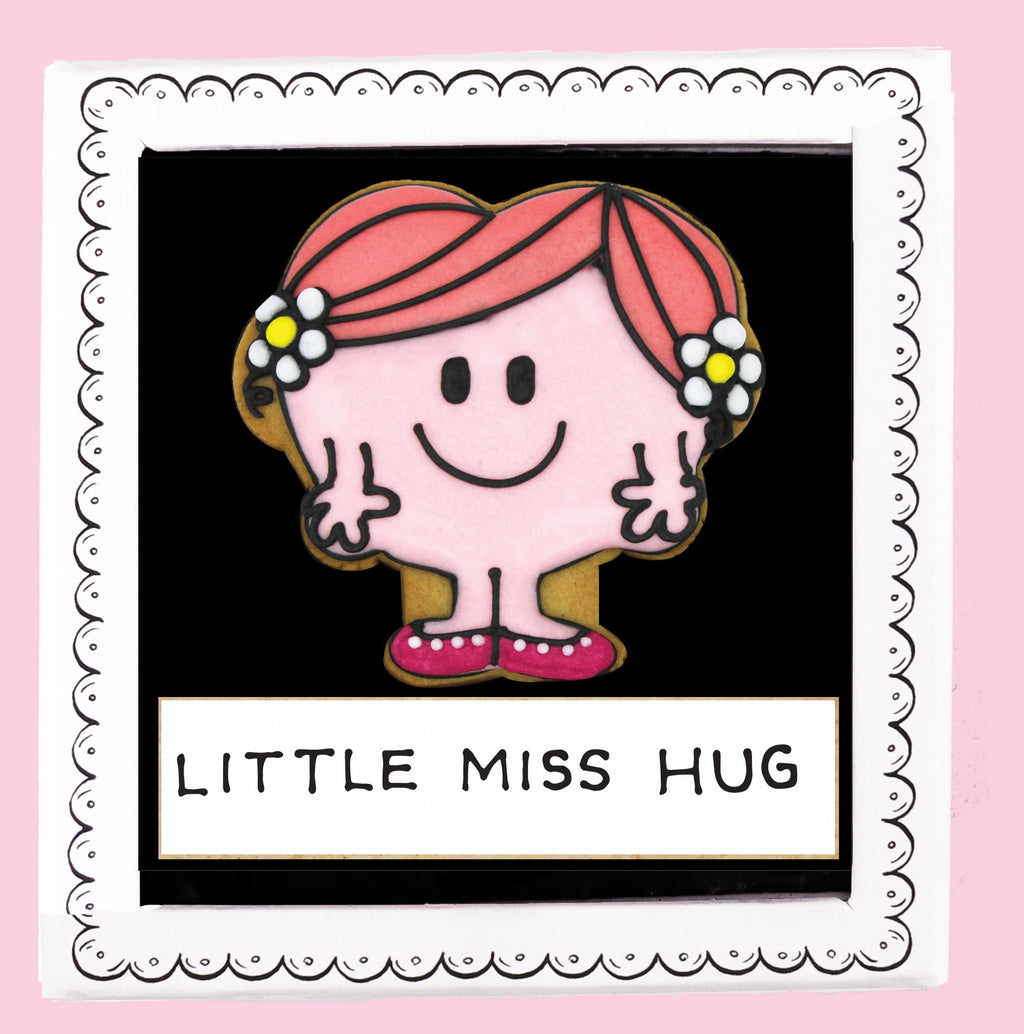 Little Miss Hug Letterbox Biscuit - Biscuiteers