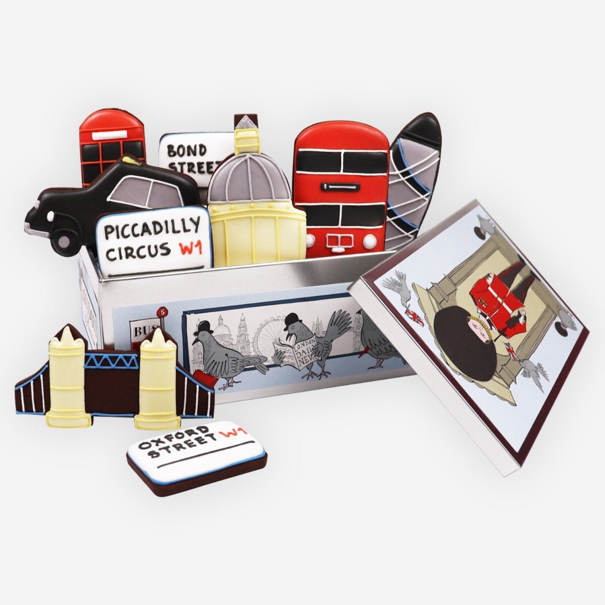 London Medium Biscuit Tin - Biscuiteers