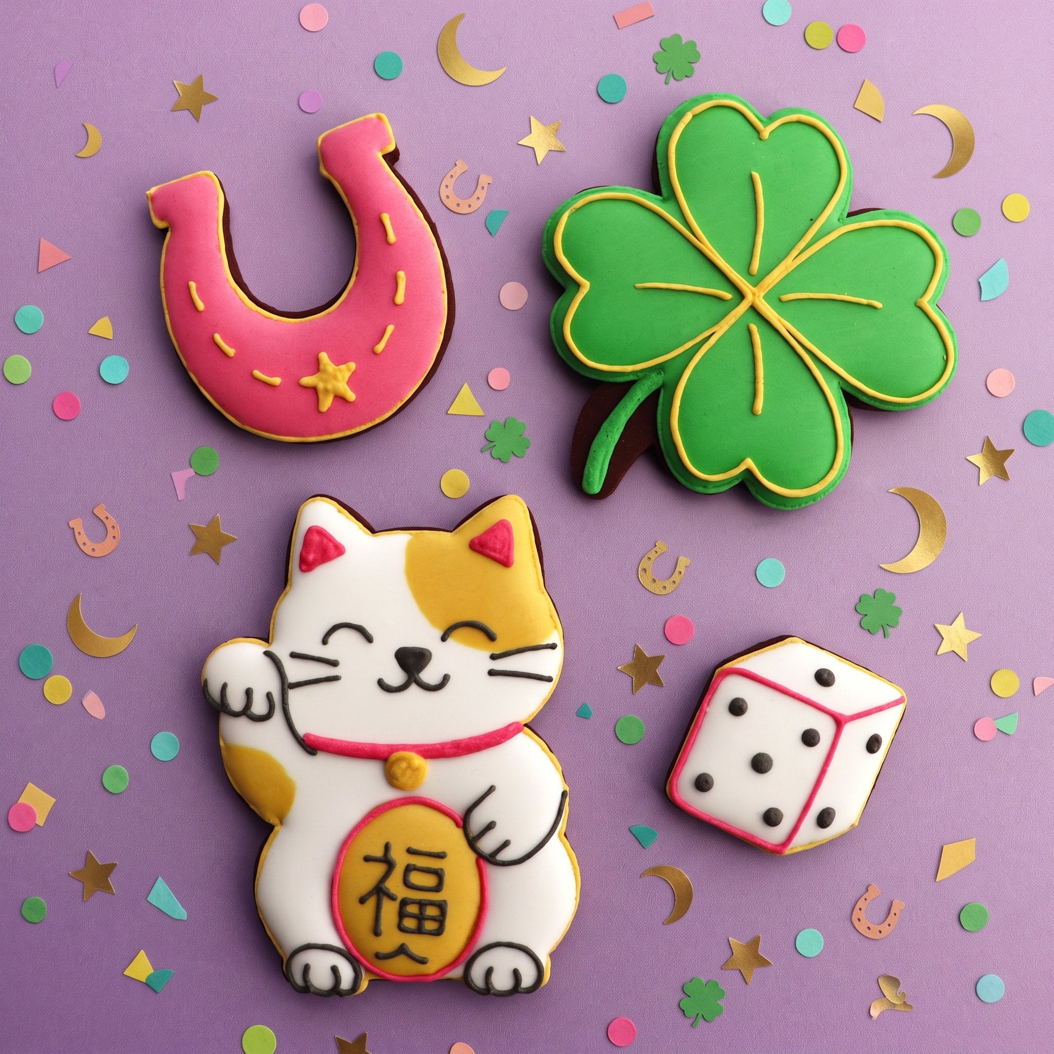 Lucky Charms Letterbox Biscuits - Biscuiteers