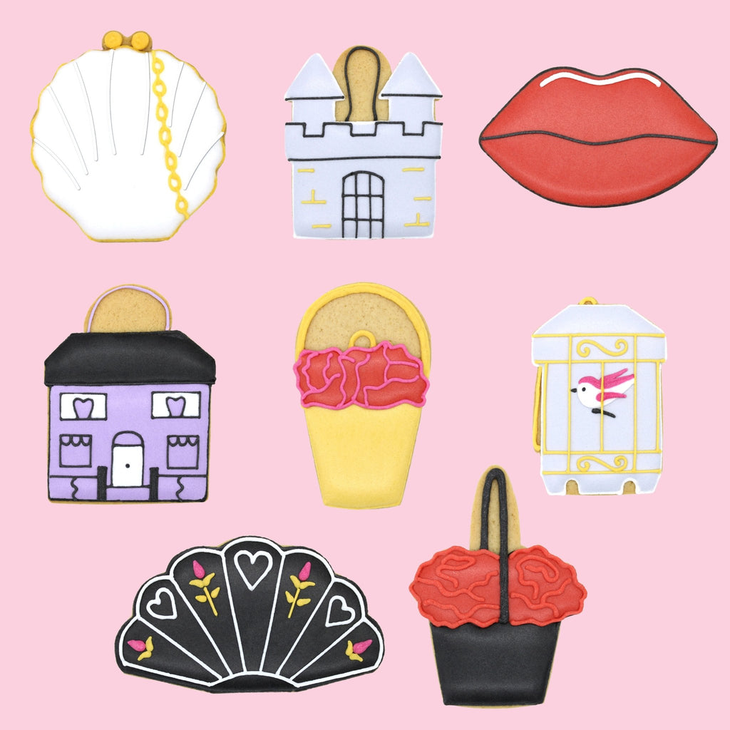 Lulu Guinness X Biscuiteers Fashion Biscuit Tin - Biscuiteers
