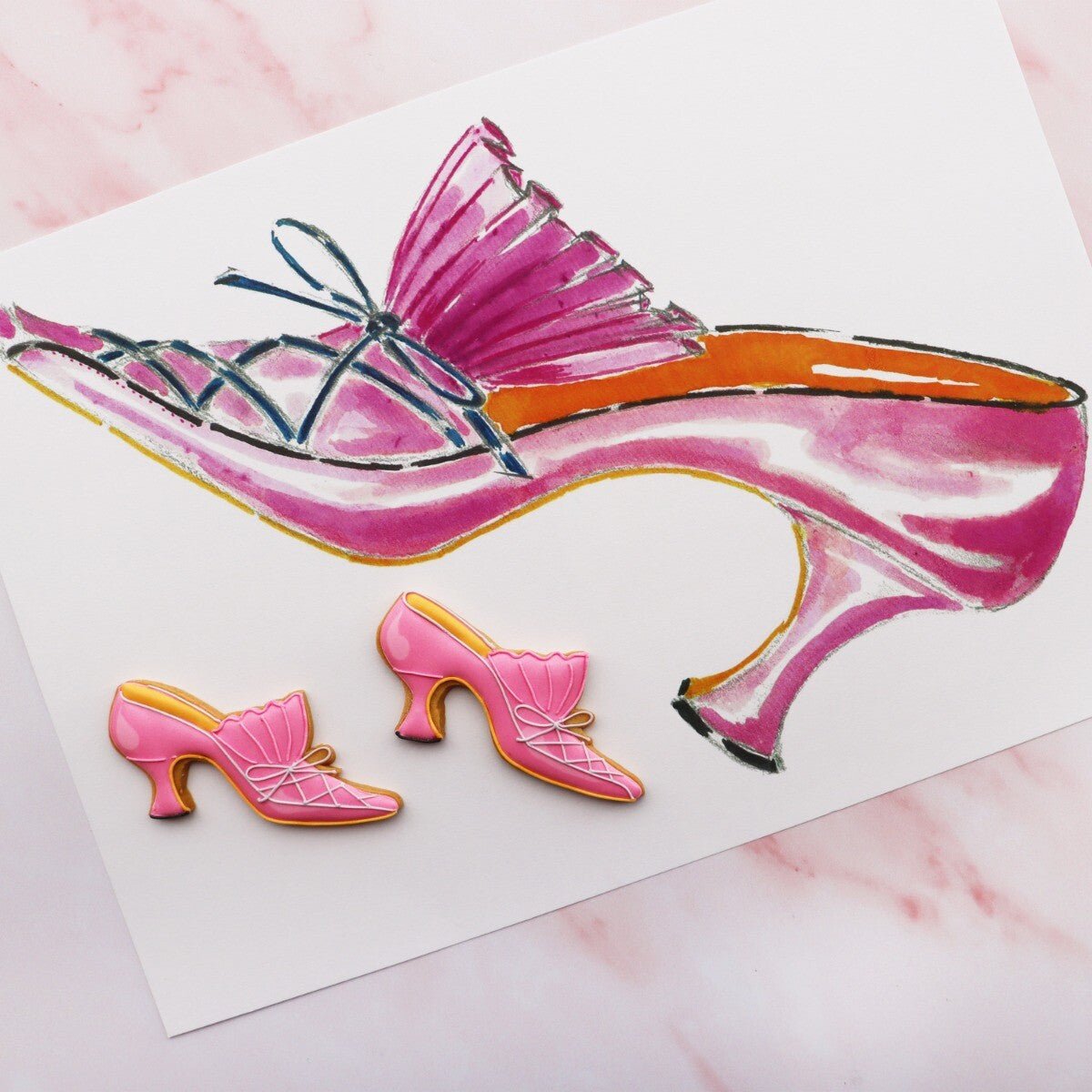 Manolo Blahnik X Biscuiteers Biscuit Tin - Biscuiteers