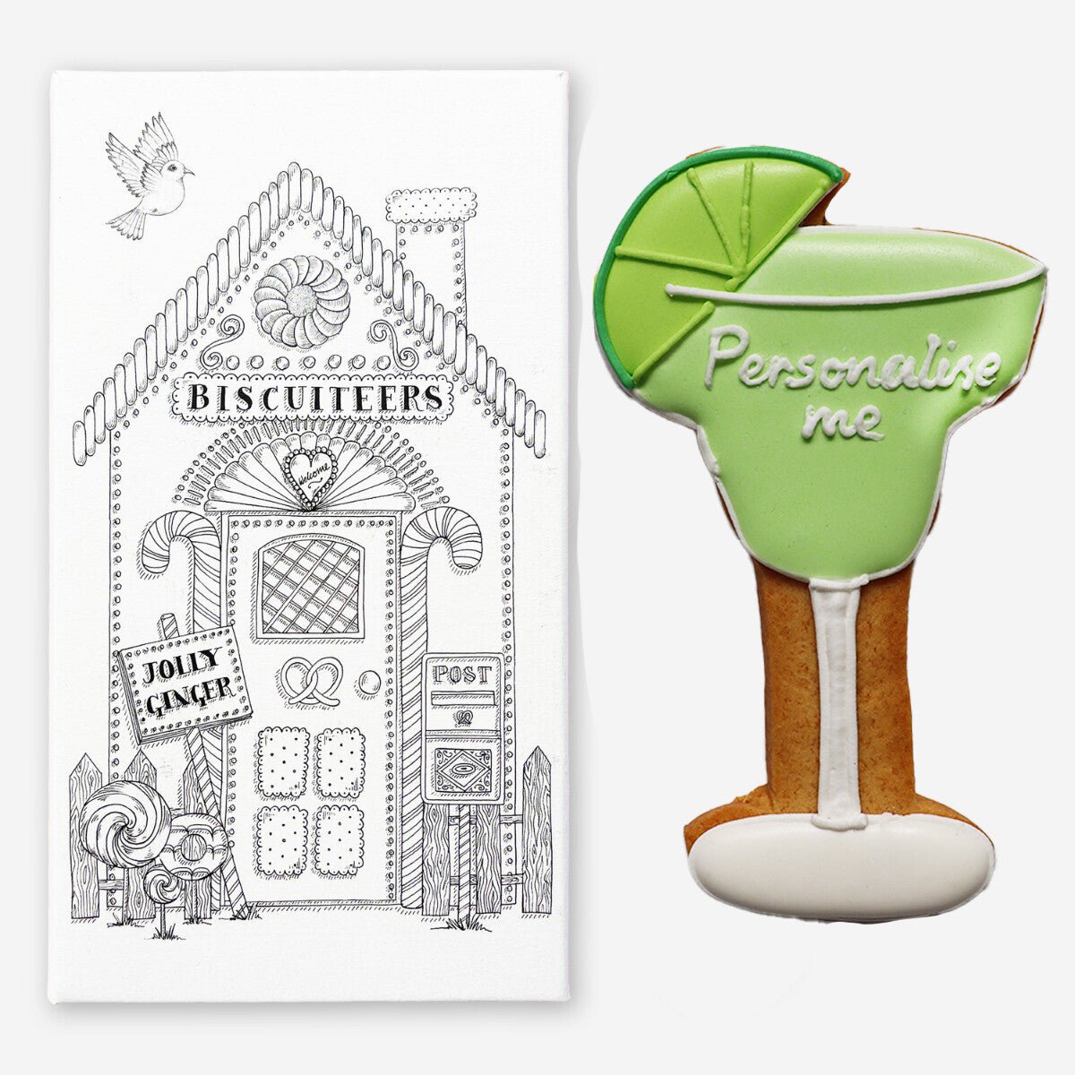 Margarita Mini Gift Box - Biscuiteers