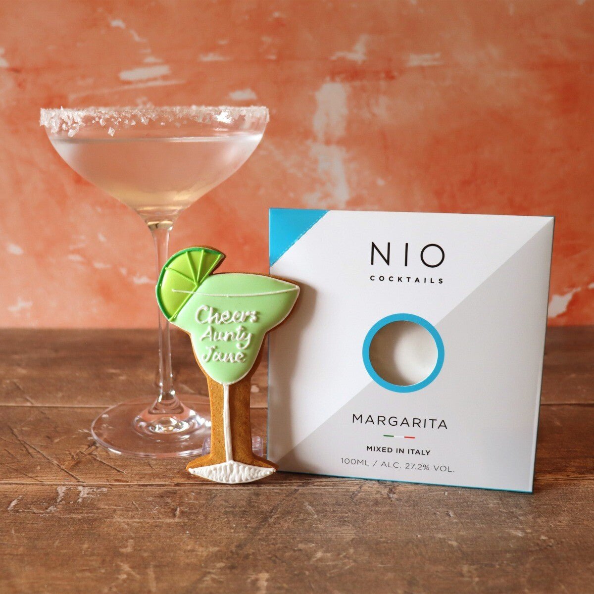 Margarita Mini Gift Box - Biscuiteers