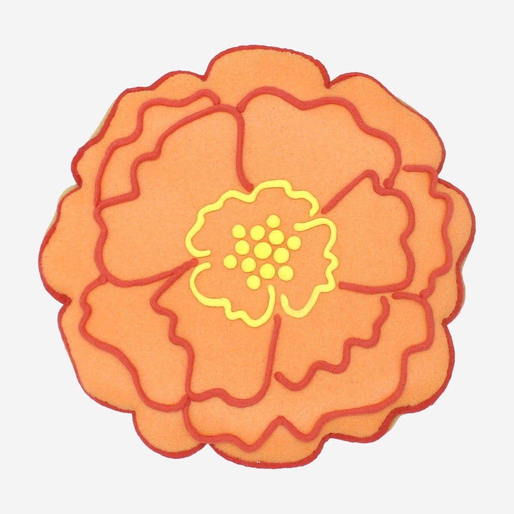 Marigold October Birth Flower Letterbox Biscuit - Biscuiteers