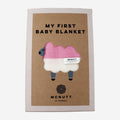 Mcnutt Of Donegal Whispering Pink Baby Blanket - Biscuiteers