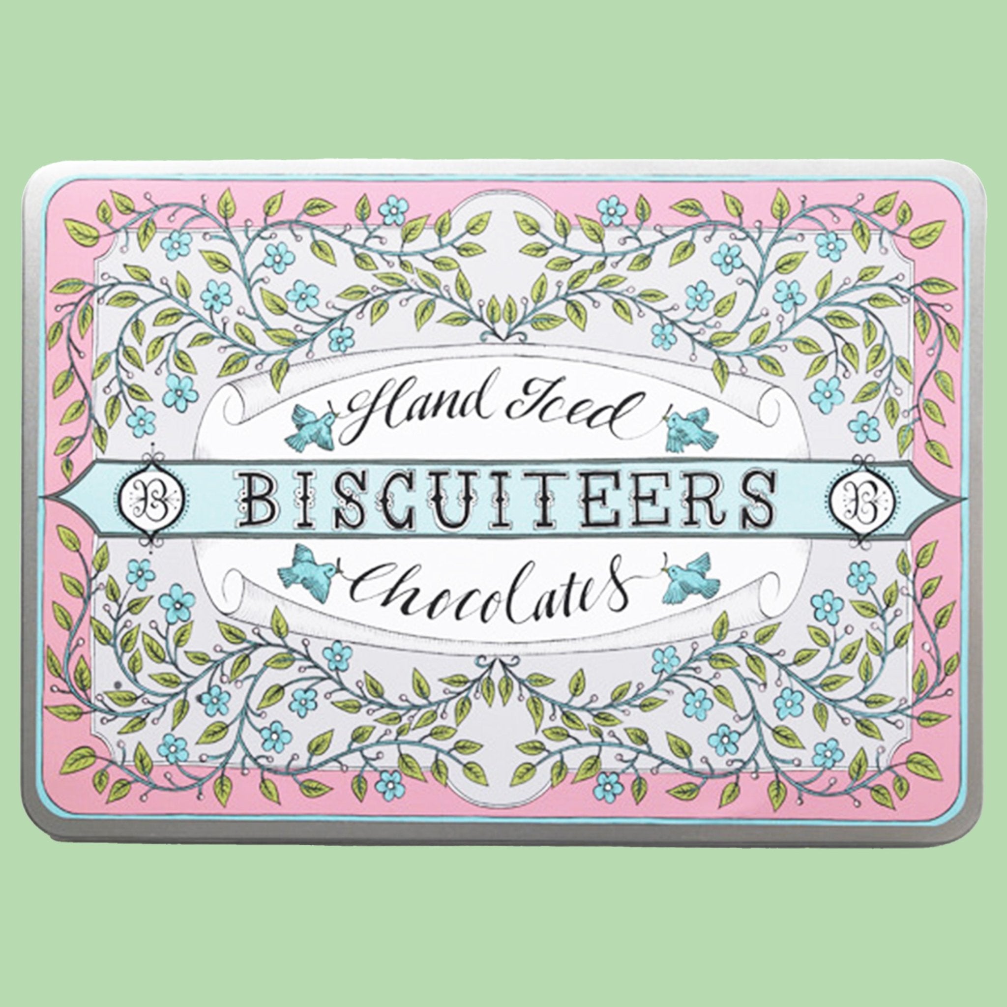 Medium Tin Happy Christmas Chocolates - Biscuiteers