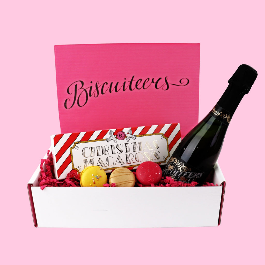 Merry Macarons Gift Box - Biscuiteers