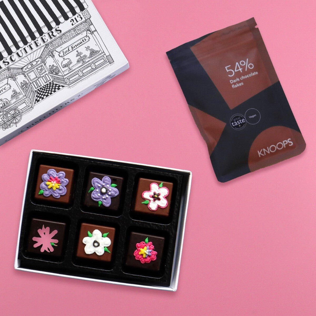 Mini Chocolate Lovers Gift Box - Biscuiteers