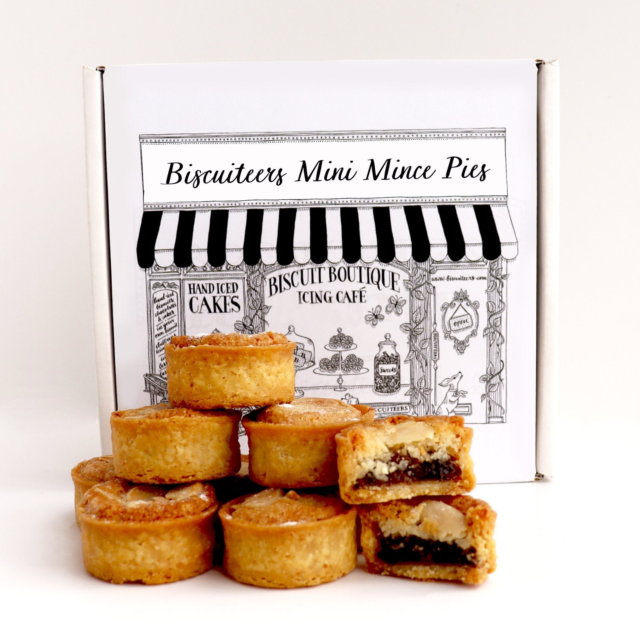 Mini Mince Pies - Biscuiteers