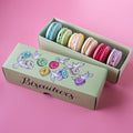 Mini Rainbow Macaron Gift Box - Biscuiteers