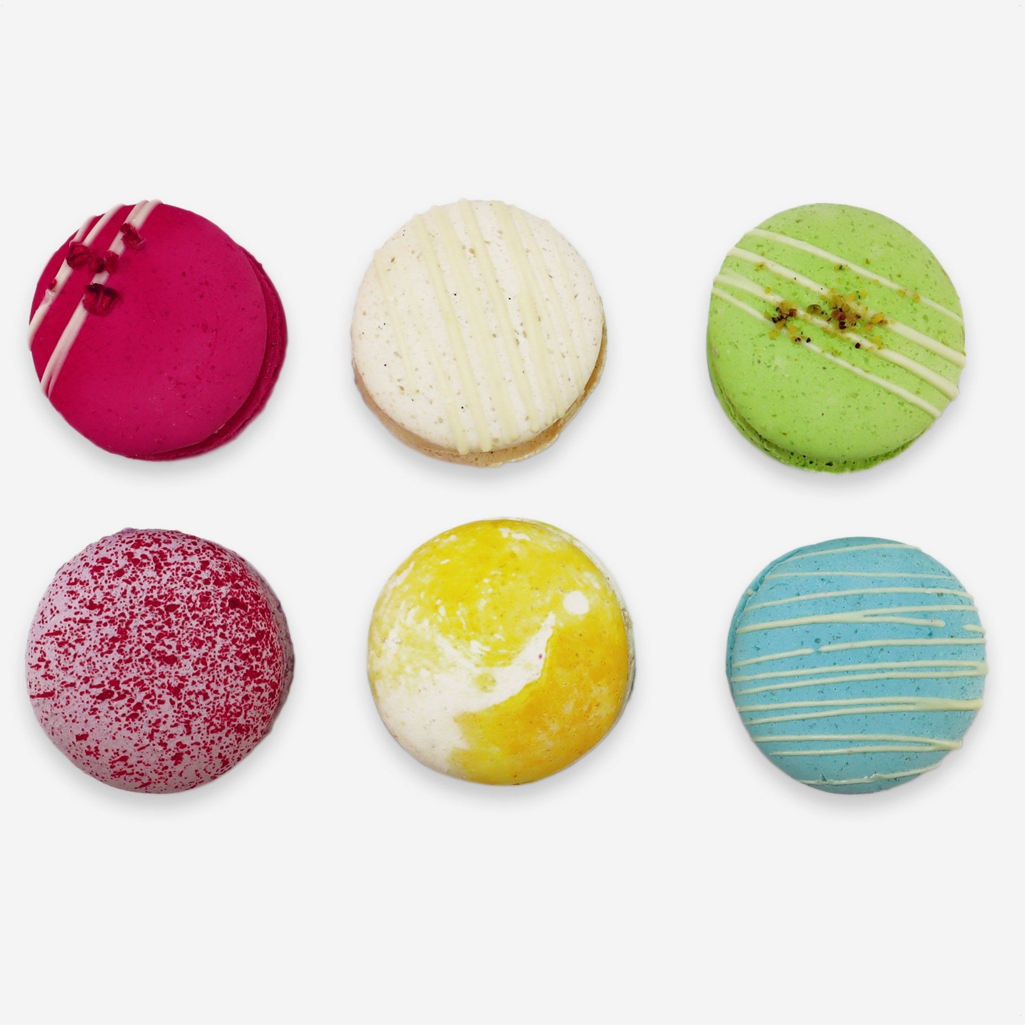 Mini Rainbow Macaron Gift Box - Biscuiteers