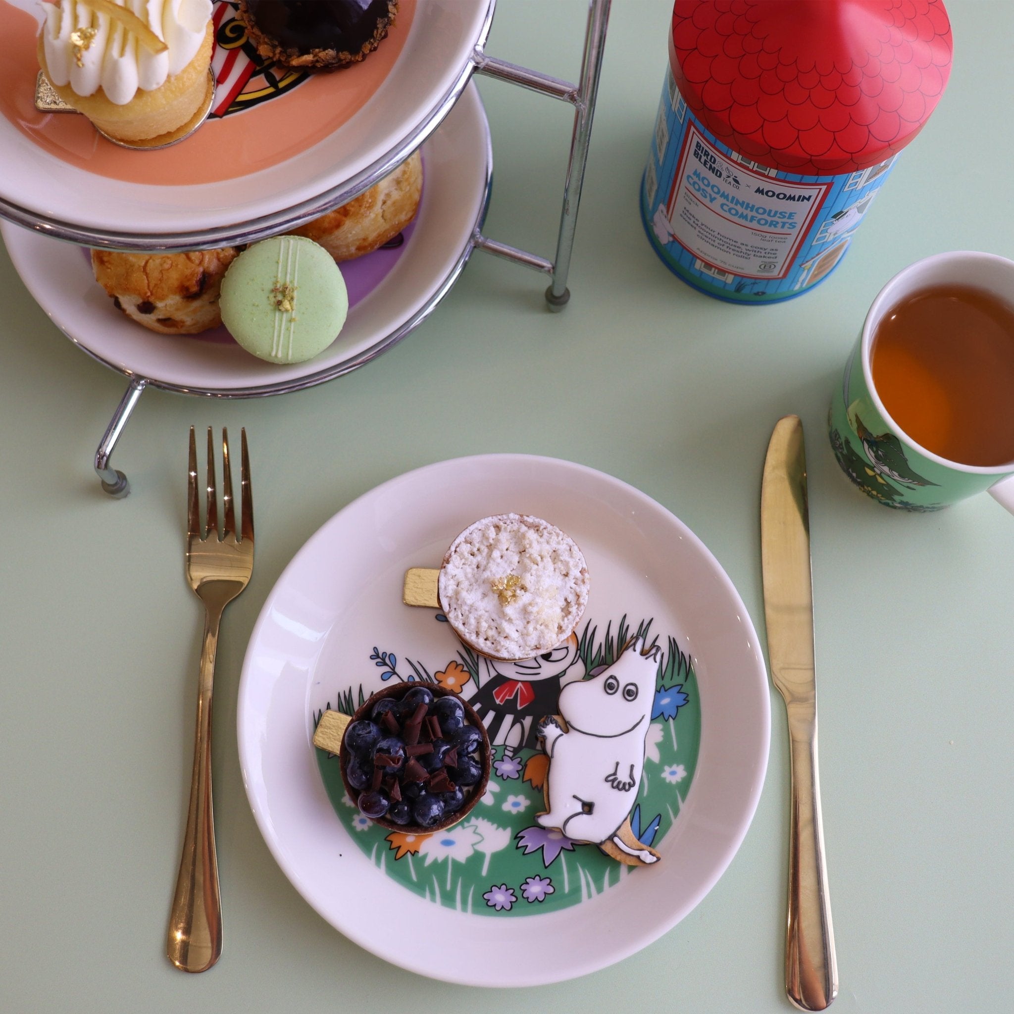 Moomins Afternoon Tea - Biscuiteers
