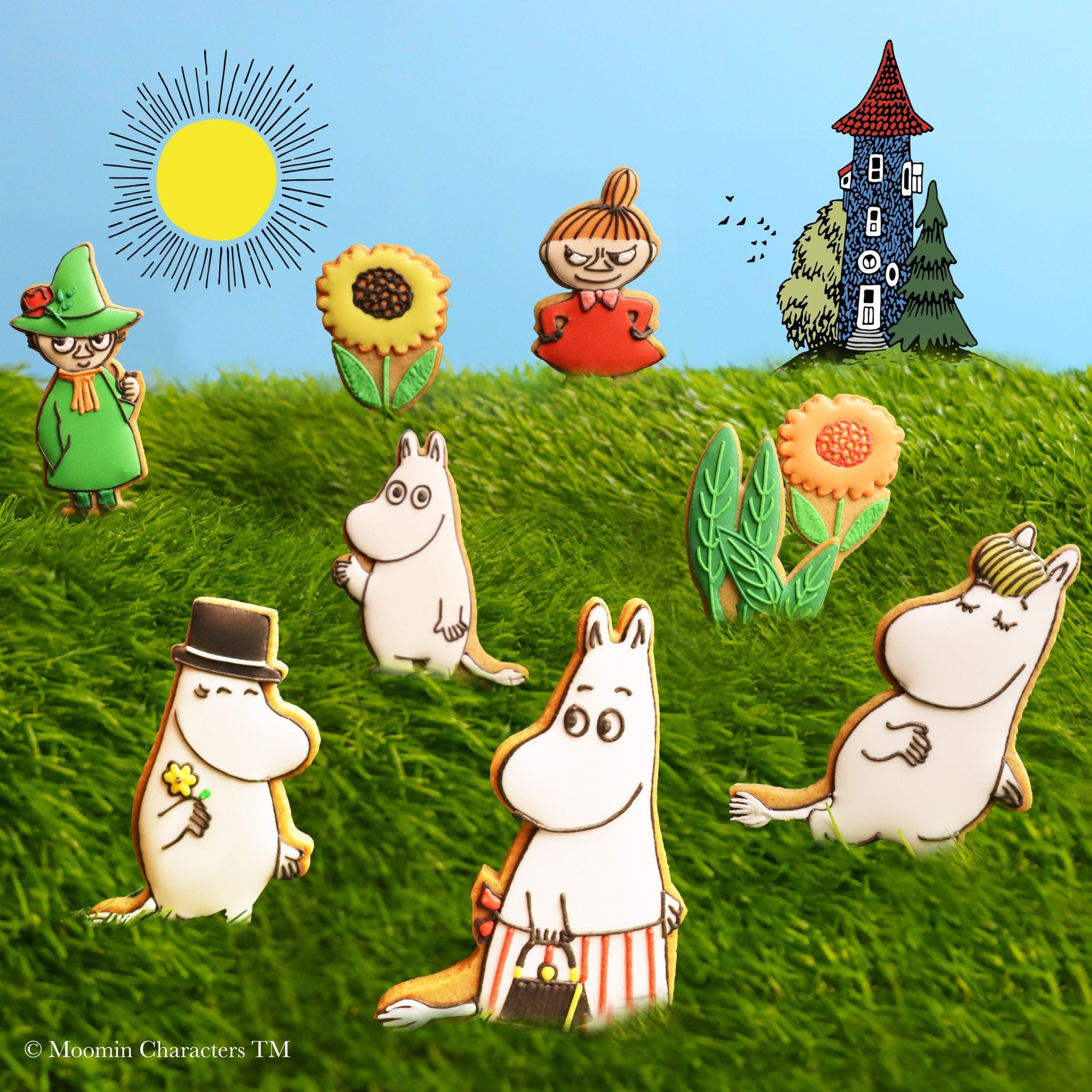 Moomins Biscuit Tin - Biscuiteers
