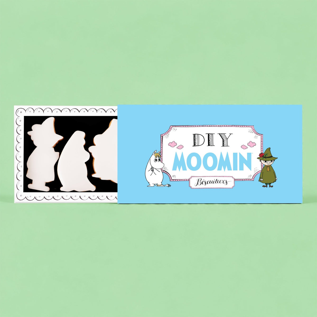 Moomins DIY Colour In Letterbox Biscuits - Biscuiteers