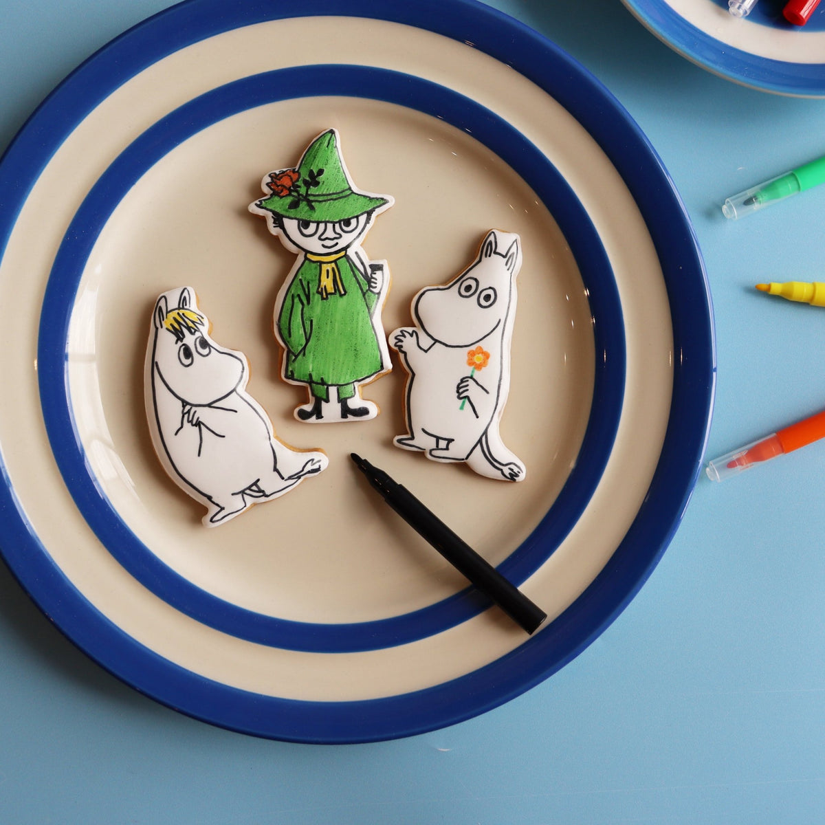 Moomins DIY Colour In Letterbox Biscuits - Biscuiteers