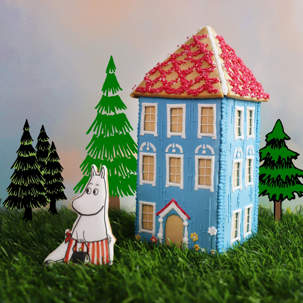 Moomins House DIY Kit - Biscuiteers