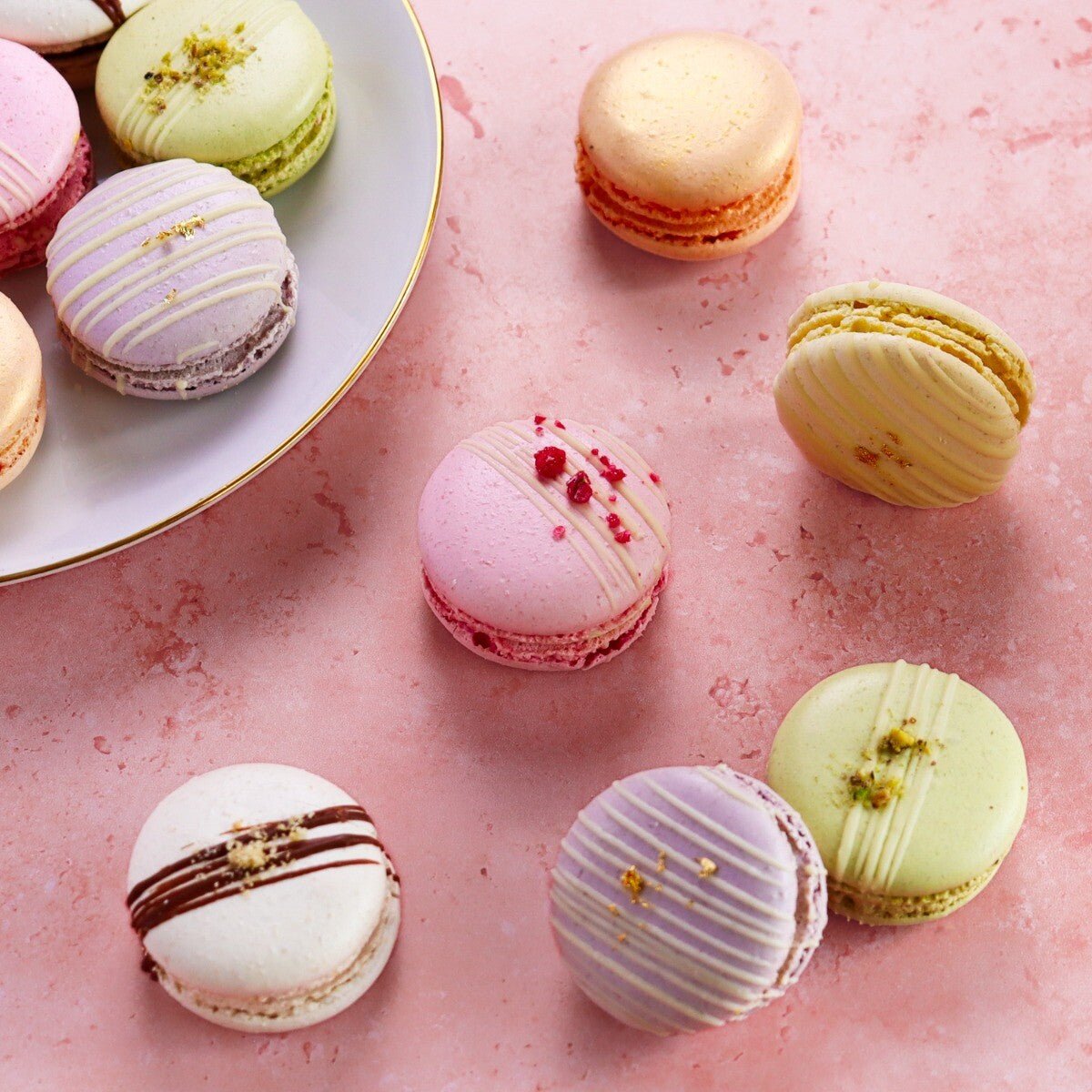 Mother's Day Macaron Gift Box - Biscuiteers