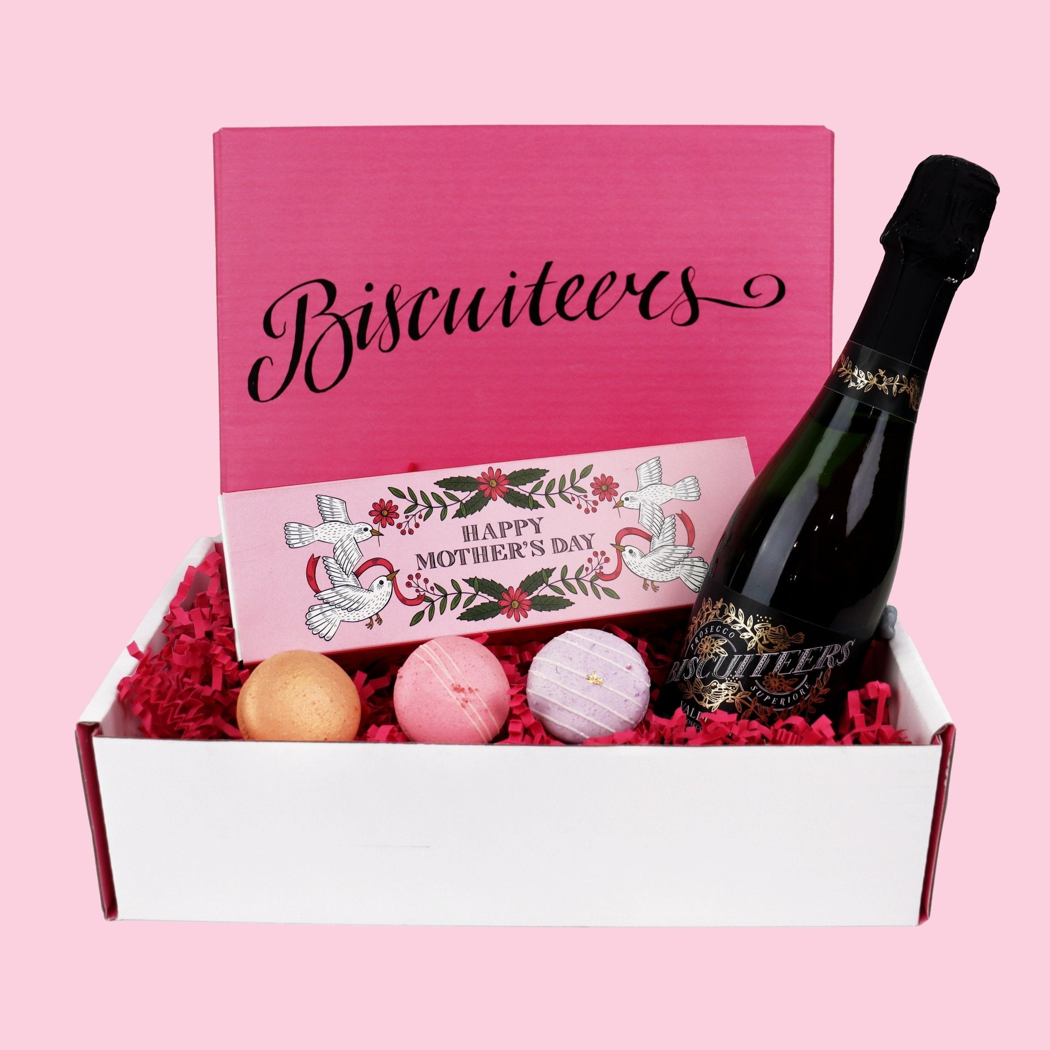 Mother's Day Macaron Mini Gift Box - Biscuiteers