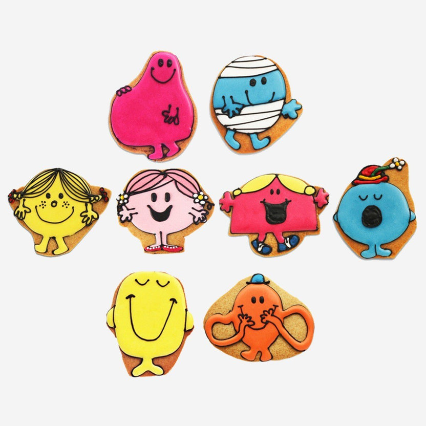 Mr Men Biscuit Close-Up