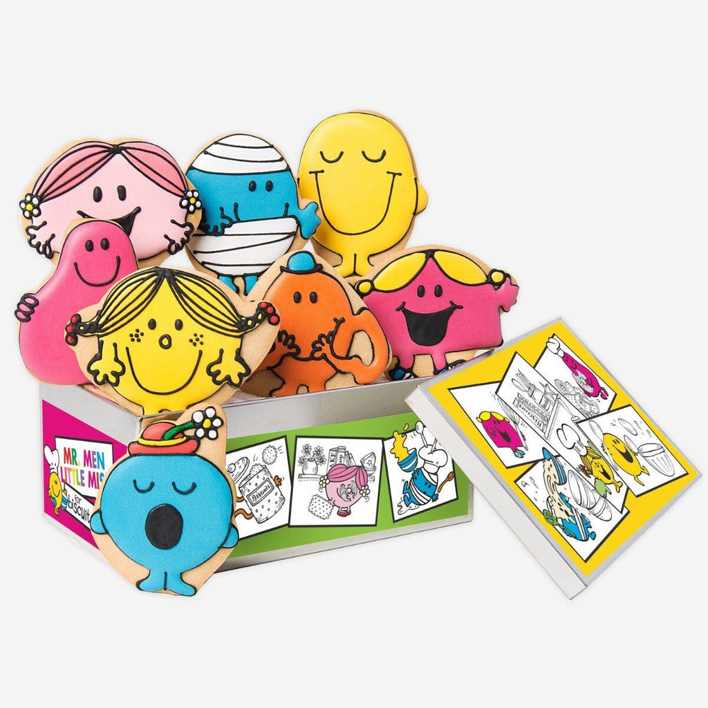 Mr Men And Little Miss Biscuit Tin - Biscuiteers